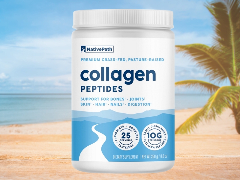 NativePath Collagen Peptides Review Premium Grass-Fed Pasture-Raised Collagen Protein Powder