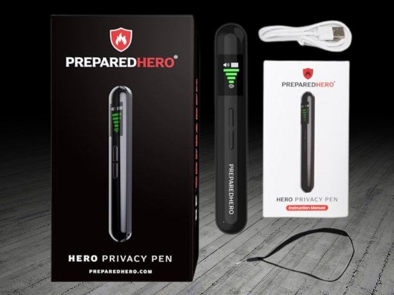 Prepared Hero Privacy Pen Under Review Best Electronic Spying Tool Hidden Cameras GPS Devices